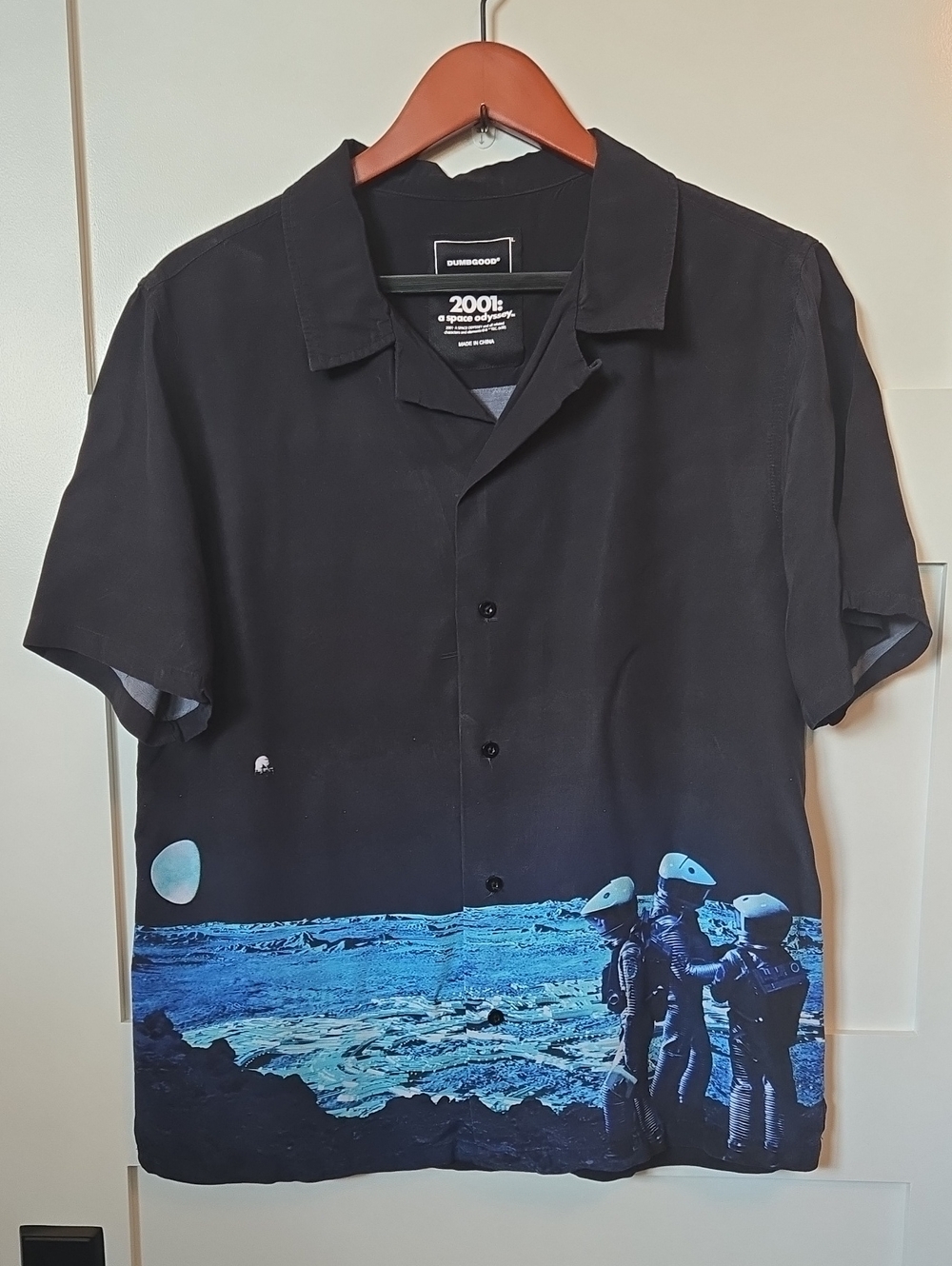 Dumbgood x 2001: A Space Odyssey Graphic Tee in Black Blue and White